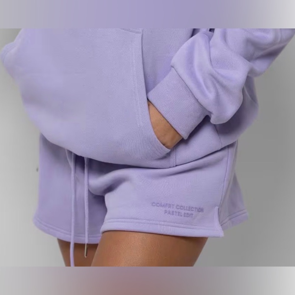 Pastel Lavender High-Waist Women's Shorts NWT!